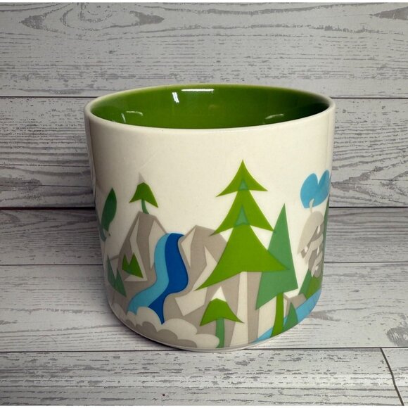 Starbucks Vancouver Island You Are Here Collection 2015 Coffee Mug 14oz - Picture 6 of 6